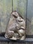 #1. - Early Antique Easter Bunny Rabbit Chocolate Candy Mould Carousel 10