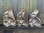 #3. - Vintage Antique Easter Rabbit Chocolate Candy Reiche Mould Carousel 12