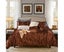 3 Pcs / Set Modern Style Artificial Silk Bedding Set Pillowcase Fitted Sheet Carousel 3