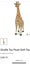 Tall standing plushy Giraffe (Melissa + Doug) Carousel 6