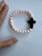 Beautiful rose quartz and cross bracelet Carousel 1