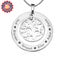 My Family Tree Engraved Necklace - Silver (names of your choice) Carousel 1