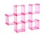 6Pcs/set Underwear Bra Socks Storage Plastic Box Organizer Case Desktop Drawe Carousel 2