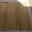 Vintage Japanse Silk Kimono Lining Panels Fabric Pieces X6 Carousel 1