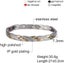 Magnetic Therapy Bracelet Slimming Weight Loss Energy Healing Carousel 2