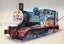 Framed $1 RESERVE 1 Panel Canvas Art Print - Banksy -Thomas Tank Engine Carousel 1