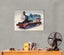Framed $1 RESERVE 1 Panel Canvas Art Print - Banksy -Thomas Tank Engine Carousel 4