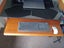 Wood and glass office desk Carousel 2