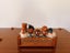 Vintage Mid Century Teak Danish Bottle Stoppers And Holder Carousel 2