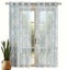 Vargottam Printed Sheer Curtains for Kitchen or Bedroom - Set of 2 Panels Carousel 7