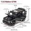1/32 G700 Alloy Car Model Simulation Toy Diecast Vehicles Off-road Carousel 3