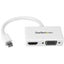 StarTech.com MDP2HDVGAW Travel A/V Adapter: 2-in-1 Mini DisplayPort to HDMI or Carousel 1