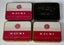 Four Vintage Tobacco Tins - Kauri & Rare Gold Spray Carousel 1