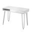 Computer Desk Drawer Cabinet Home Office Desks Workstation 100cm White Carousel 1