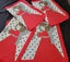 Set of Four Vintage Christmas Placemats Table Mats Angels Carousel 1