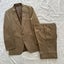Vintage 1970s Hallensteins By Town Style Polyester Suit NZ Made Carousel 1