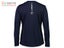 Line 7 Ocean Crew Womens Long Sleeve Shirt Navy 16 Carousel 2