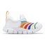 Nike Dynamo Free PS White Dusty Cactus Limelight Kids Preschool Shoes 343738-106 Carousel 2