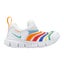 Nike Dynamo Free PS White Dusty Cactus Limelight Kids Preschool Shoes 343738-106 Carousel 5
