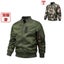 2025 New Reversible Camo MA1 Pilot Jacket Men's Bomber Jacket Carousel 1