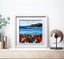 ART painting Landscape Oil New original Ocean Poppy 20x20cm Carousel 9