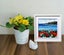 ART painting Landscape Oil New original Ocean Poppy 20x20cm Carousel 15