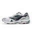 Mizuno Wave Rider 10 White Green Men Unisex Casual Lifestyle Shoes D1GA2104-15 Carousel 1