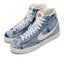 Nike Wmns Blazer Mid 77 Washed Denim Blue White Women Casual Shoes DV2182-900 Carousel 8