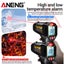 ANENG Industrial Handheld Thermometers Car Test Non Contact IR Laser Heat Carousel 1