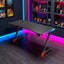 GAMEZX Gaming desk 120cm with RGB LED Carousel 2