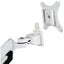 FlexiSpot 17"-36" Single Gas Spring Monitor Stand - Aluminum Arm - White - Carousel 3