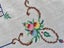 A lovely fine white hand embroidered Vintage Linen Tablecloth ! Carousel 5