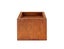 Fire Pit Brazier Bowl - Square Corten Steel 55CM Carousel 6
