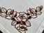 A lovely cutwork & hand embroidered Vintage Linen Tablecloth & 4 serviettes ! Carousel 1
