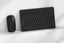 Slim Portable Wireless Bluetooth Keyboard Mouse Combo for Tablet Laptop -Black Carousel 7