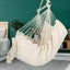 Hammock Chair Hanging Rope Swing with 2 Cushions Carousel 8