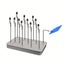 Magnetic Model Painting Clips Hobby Spray Clamps with Storage Box Carousel 6
