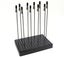 Model Painting Stand with 10 Magnetic Alligator Clips Airbrush Holder Carousel 1