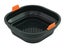 21cm Square Air Fryer Insert Basket - Collapsible Silicone Tray Carousel 1