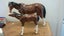VERY LARGE MELBA WARE HORSE & FOAL Carousel 3