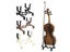 Adjustable Violin Stand Holder Portable Full Size Stringed Instrument Carousel 3