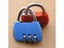 Travel Padlock Anti-theft Backpack Small Padlock Resettable 3 Digit Combination Carousel 7