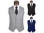 The New Dress Vests For Men Solid Color Single-breasted Slim-fit Mens Suit Vest Carousel 6