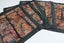 5 x 1950s Vintage Embroidered Ethnic Tapestry Squares Carousel 5