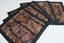 5 x 1950s Vintage Embroidered Ethnic Tapestry Squares Carousel 1