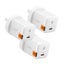 Spigen Essential 30W USB-C PD GaN Fast Charging Wall Charger - (3 Pack) - White Carousel 1