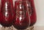 ***FABULOUS RED DECANTER SET WITH STERLING SILVER OVERLAY ITALY*** Carousel 2