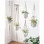 Macrame Plant Pot Hanger 4pcs Set Carousel 3