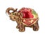 Zinc Alloy Innovative Spherical Vintage Elephant Ashtray with Cover Multifunc Carousel 1
