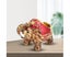Zinc Alloy Innovative Spherical Vintage Elephant Ashtray with Cover Multifunc Carousel 5